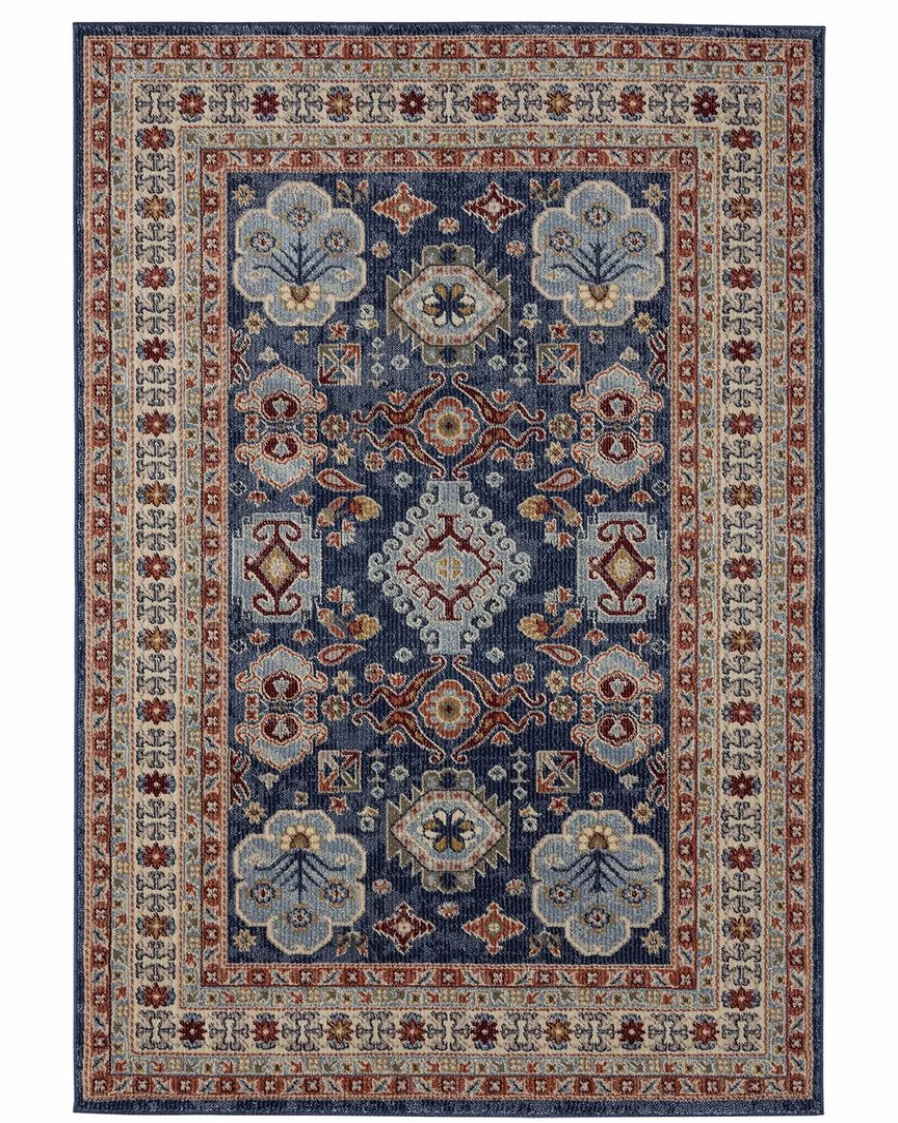 "Persian Rug - Vintage Billy Design by Lone Fox for Boho Home Decor"