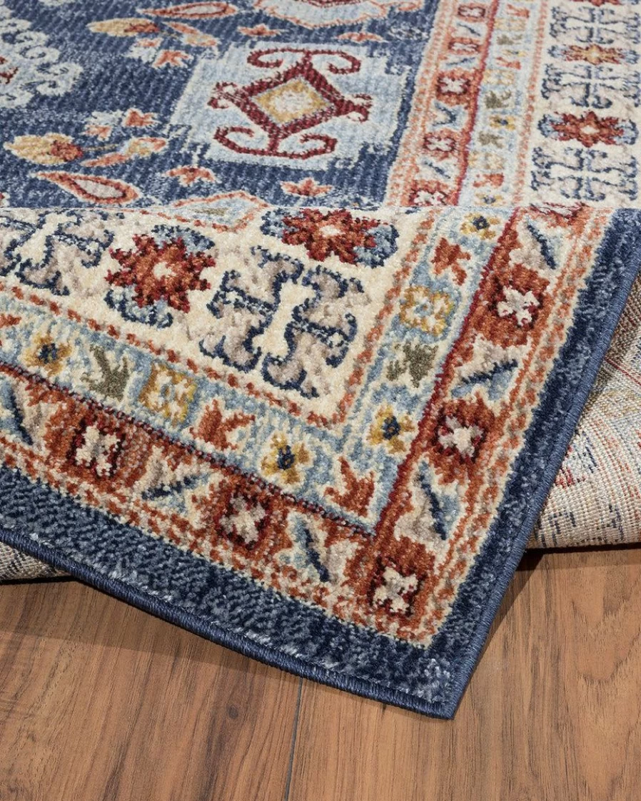"Persian Rug - Vintage Billy Design by Lone Fox for Boho Home Decor"