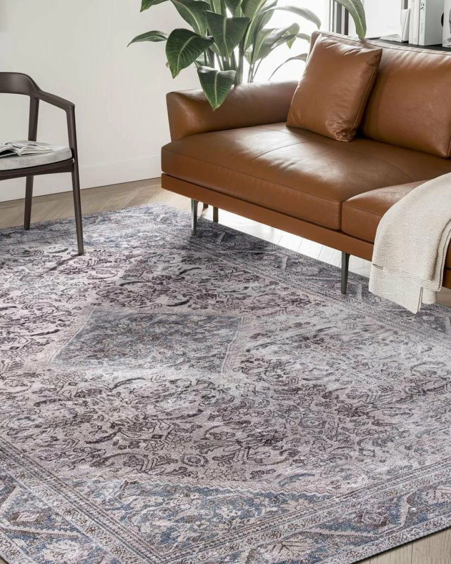 "Modern Iona Area Rug - Soft Bohemian Design for Living Room and Bedroom"