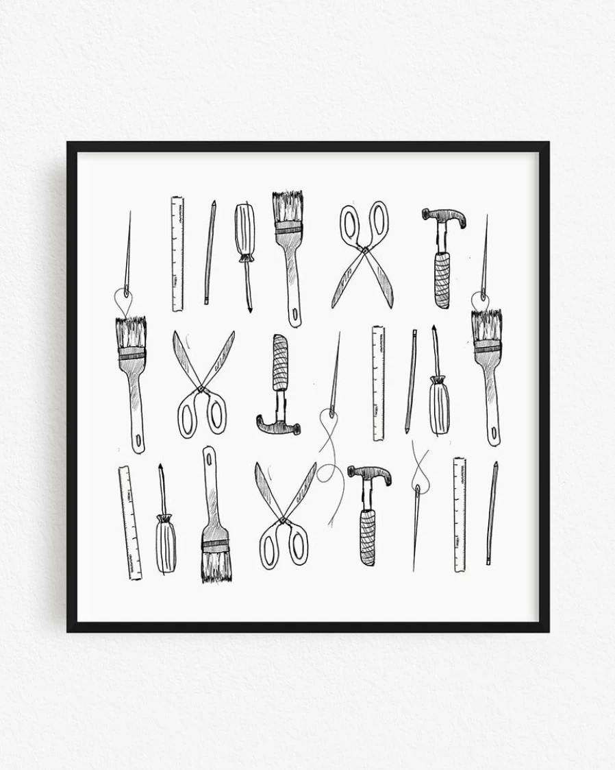 "Lone Fox Tools Best Sellers Art Print – Premium Wall Art Decor"