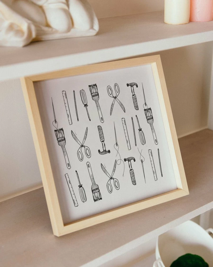 "Lone Fox Tools Best Sellers Art Print – Premium Wall Art Decor"