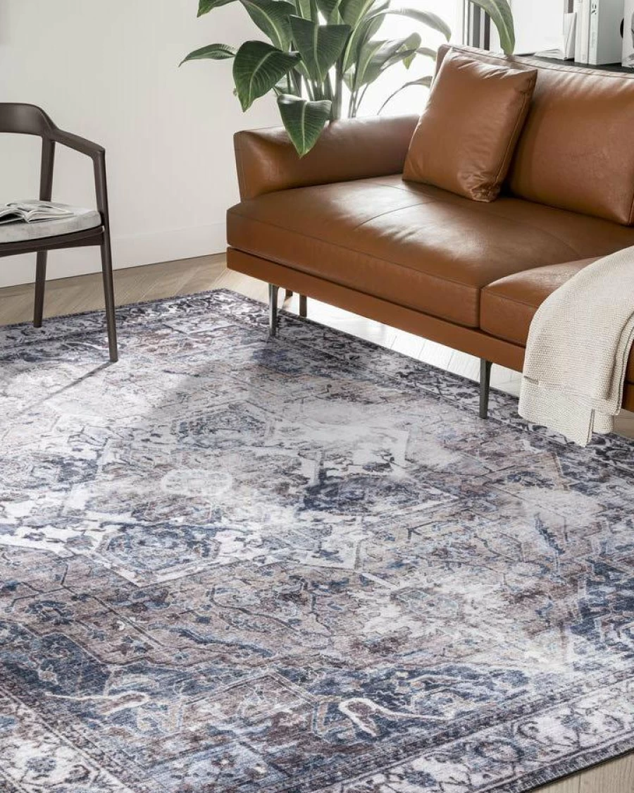 Lone Fox Bexon Modern Area Rug - Premium Soft Floor Carpet for Living Room Bedroom
