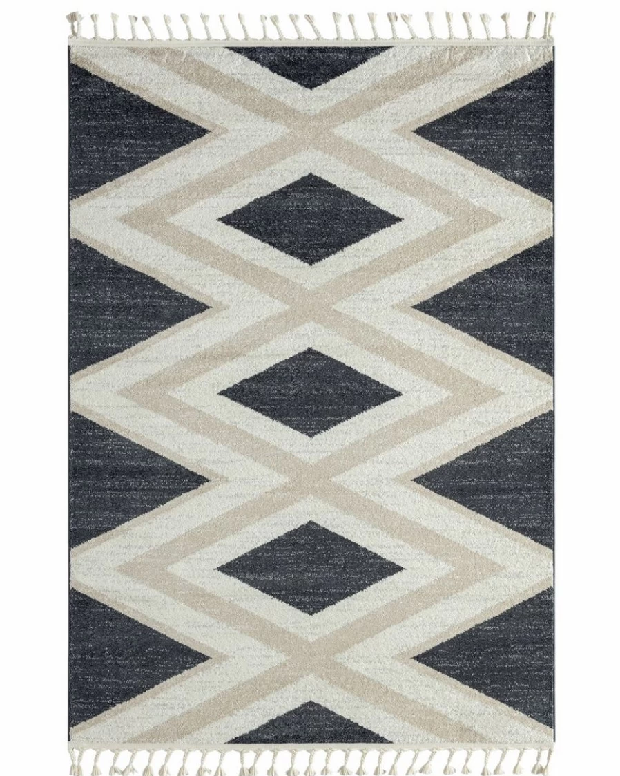 "Stylish Lone Fox Gitano Bohemian Area Rug - Premium Handwoven Design for Modern Homes"