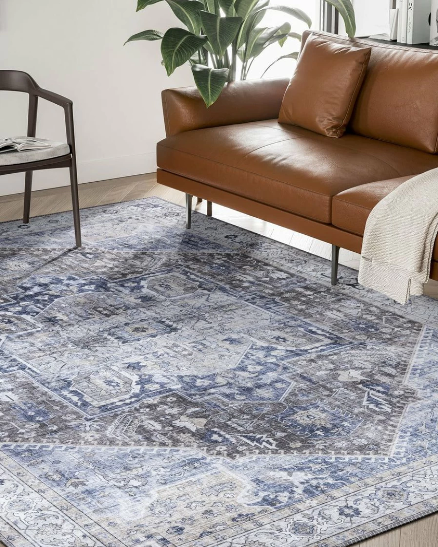 "Savino Modern Area Rug by Lone Fox – Stylish and Durable Floor Covering"