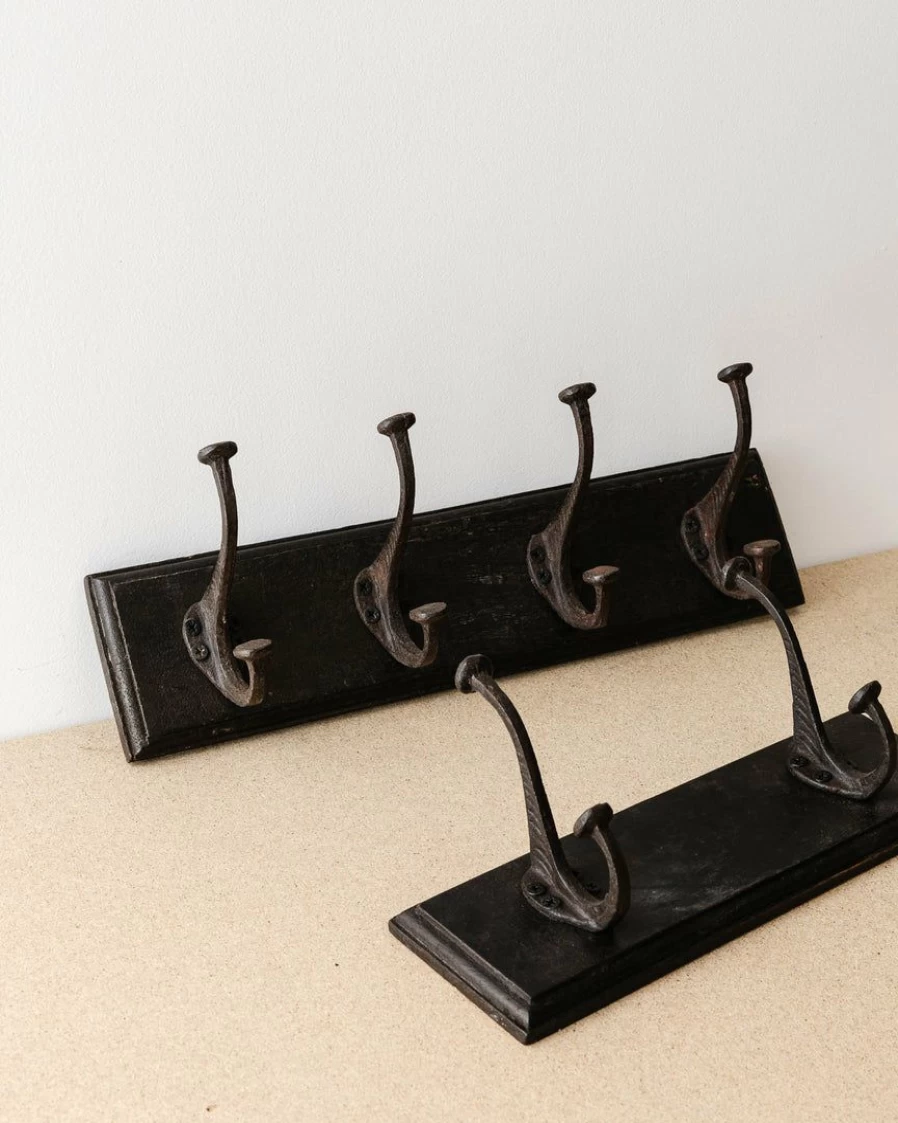 47th & Main Byron Decorative Iron Wall Hook - Heavy Duty Coat Hanger for Home & Office