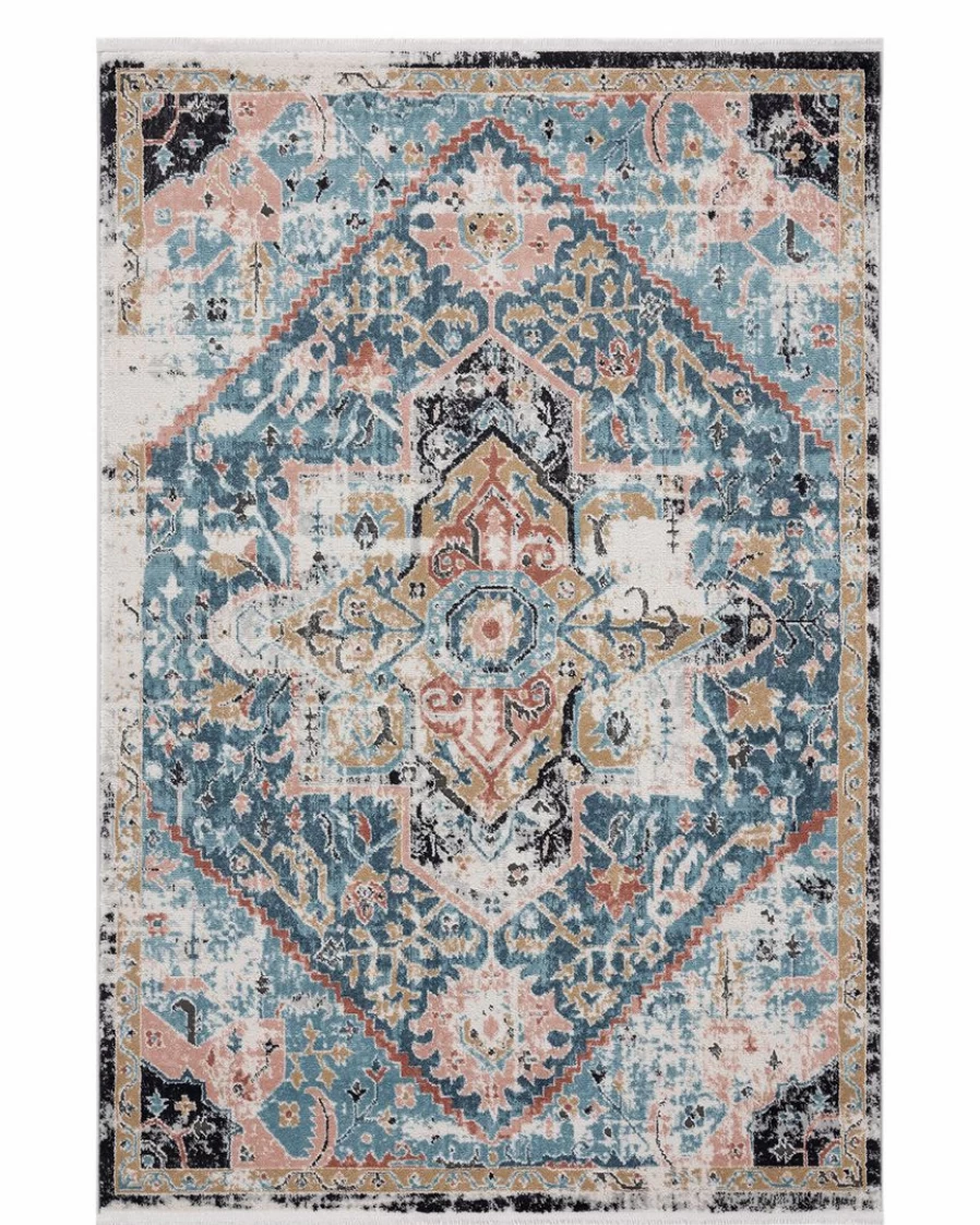 "Anabelle Turkish Rug – Premium Handmade Vintage Design for Boho Home Decor"