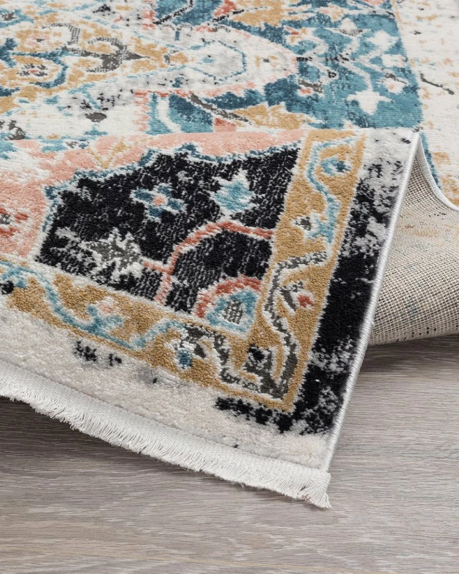 "Anabelle Turkish Rug – Premium Handmade Vintage Design for Boho Home Decor"