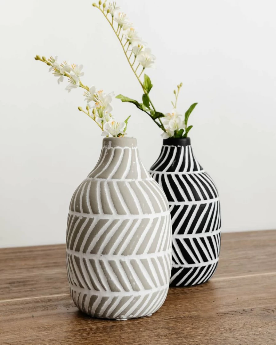 "Claude Matte Ceramic Vase - Modern Minimalist Home Decor"