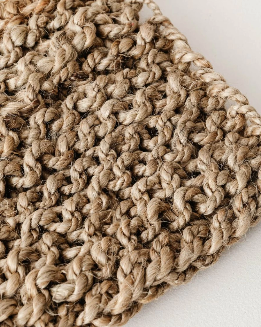 "Stylish Jute Pot Holder – Heat-Resistant and Eco-Friendly Kitchen Essential"