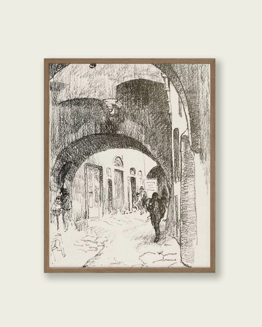 "Arches, Via Strozzi" Art Print - Lone Fox Best Sellers Collection