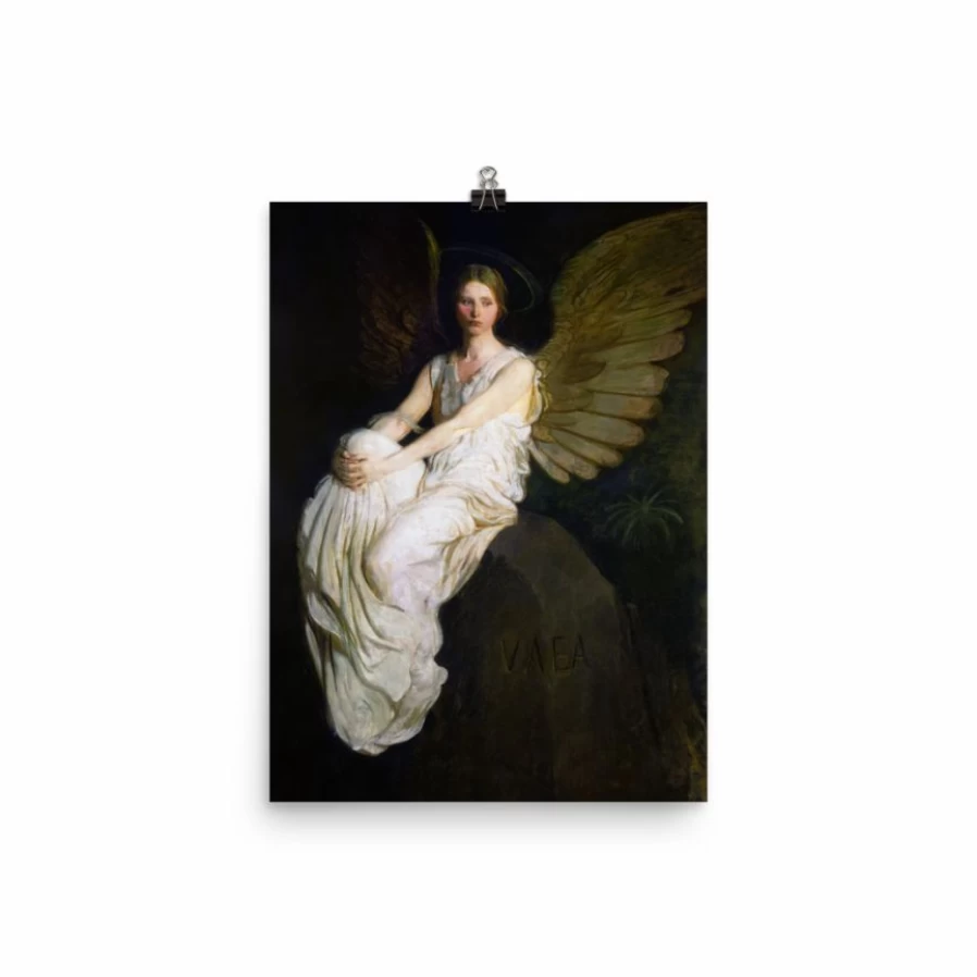 "Stevenson Memorial Art Print - Lone Fox Premium Wall Art Decor"