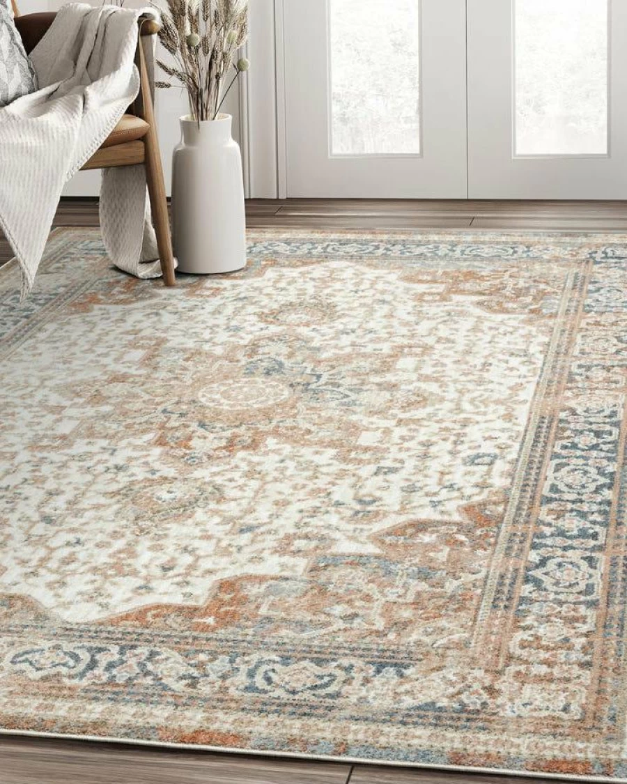 "Minna Rug - Modern Handwoven Area Rug for Boho Chic Home Decor"