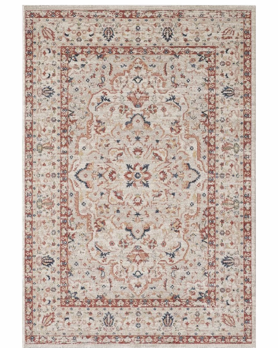 "Lone Fox Handwoven Turkish Barley Rug – Vintage Boho Chic Home Decor"