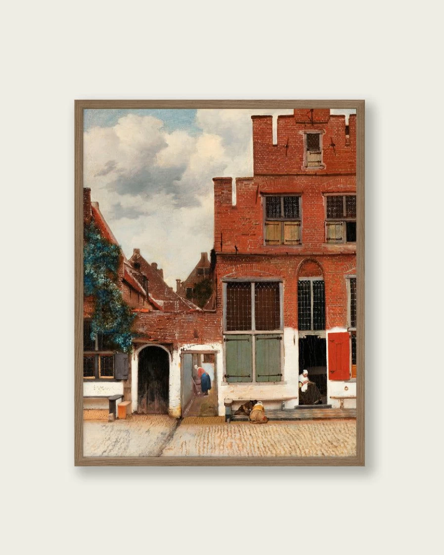 "Lone Fox 'The Little Street' Best-Selling Art Print – Premium Wall Decor"