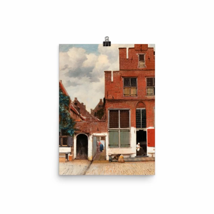 "Lone Fox 'The Little Street' Best-Selling Art Print – Premium Wall Decor"
