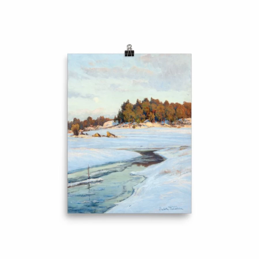 "An Evening In March" Art Print - Lone Fox Best Sellers Collection - Wall Art Decor