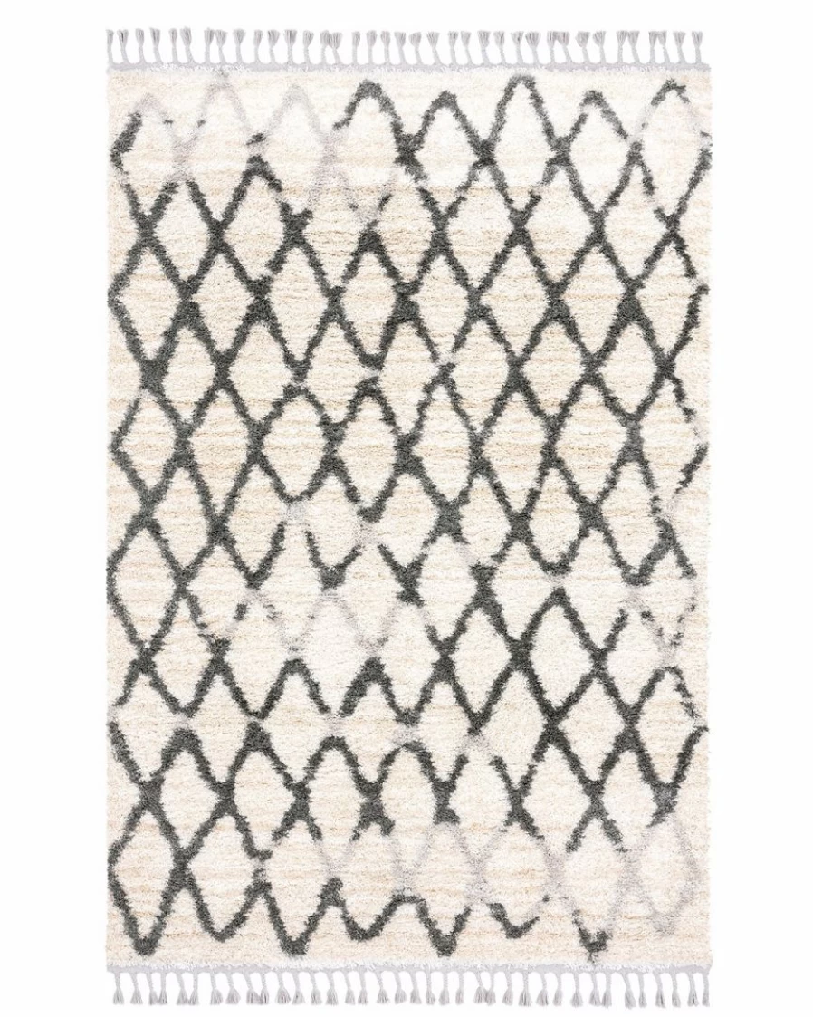 "Lone Fox Beatrice Shag Rug - Soft Fluffy Shaggy Area Rug for Cozy Home Decor"