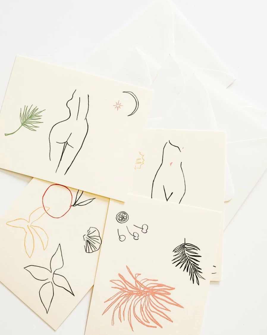 Lone Fox New Fauna Notecard Set - Premium Animal-Themed Greeting Cards for All Occasions