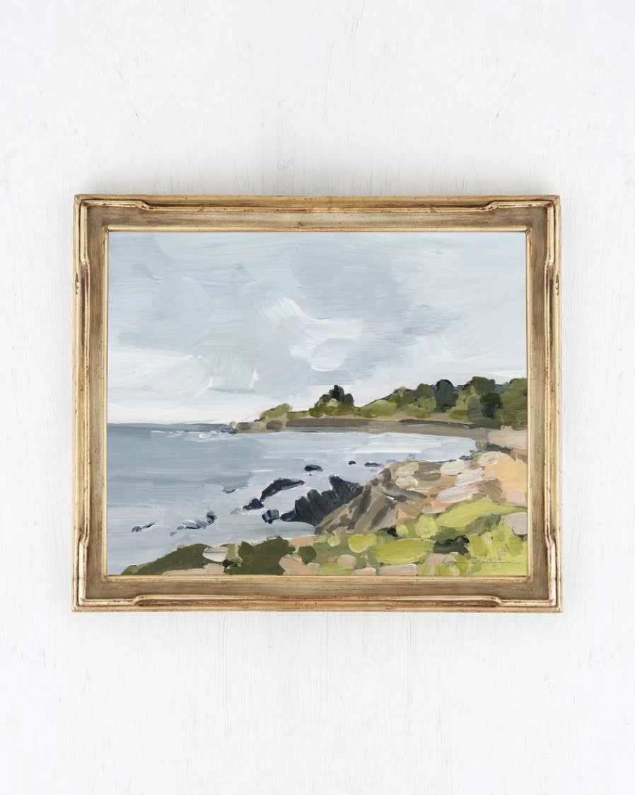 "Laurie Anne Art 'Cambria' Premium Canvas Print - Modern Wall Art Decor"