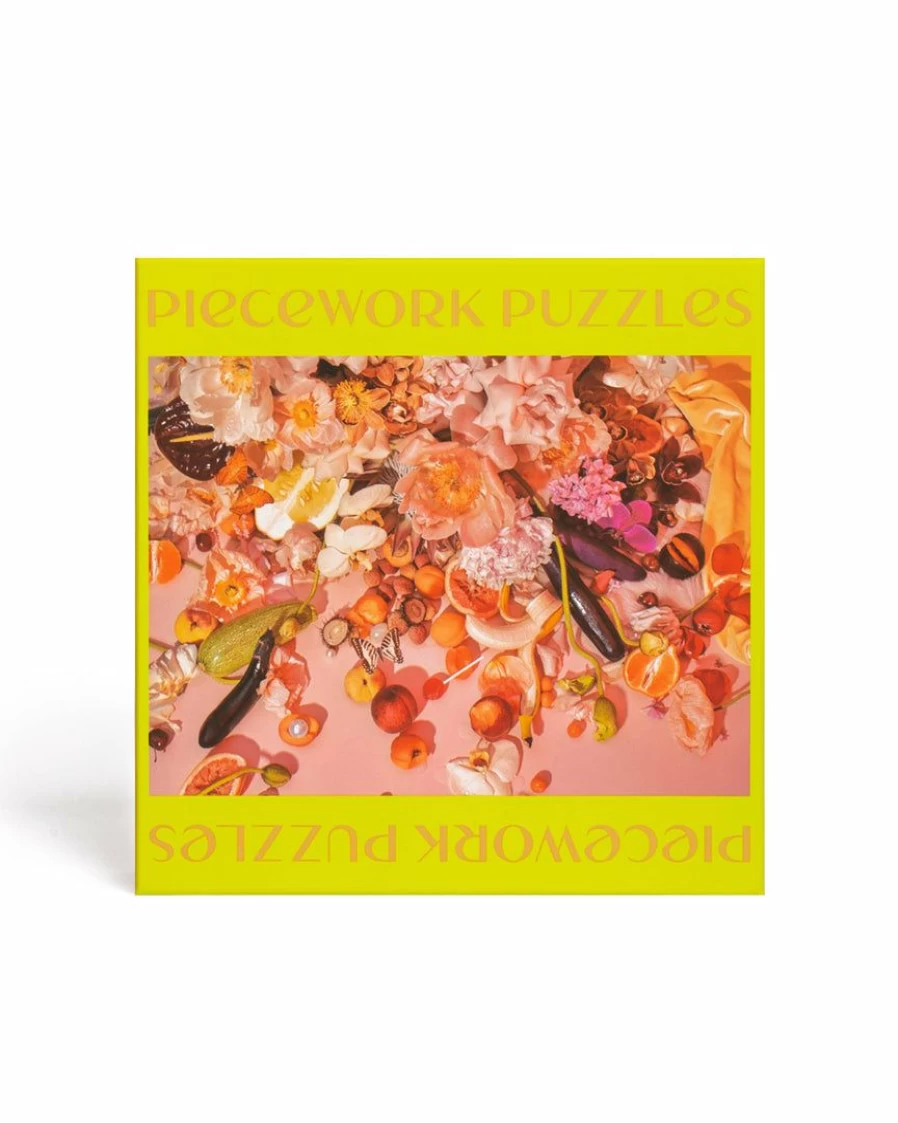 "500-Piece Tickled Pink Jigsaw Puzzle – Challenging and Fun Adult Puzzle Game"