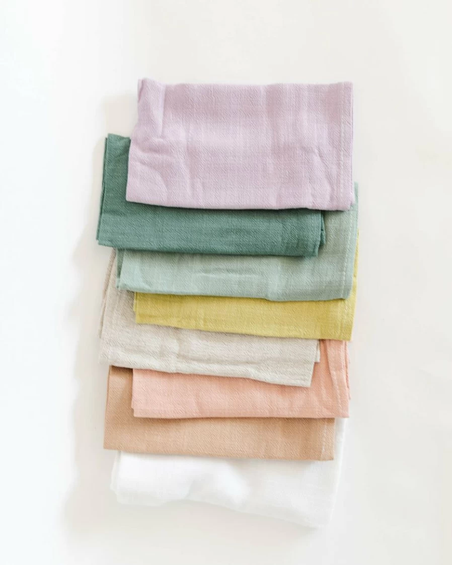 Premium Washed Linen Napkins Set of 2 - Elegant & Durable Table Linens for Dining