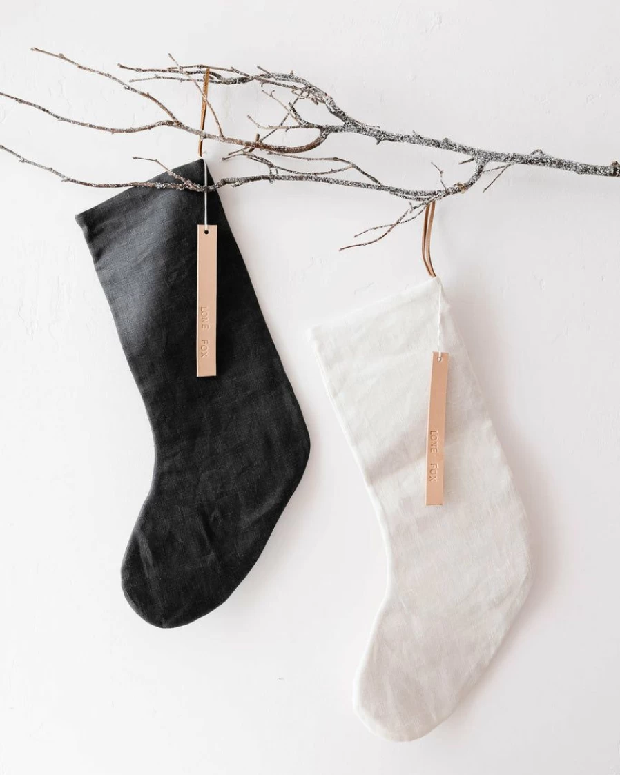 "Lone Fox Belgian Linen Stockings – Premium Quality Luxury Hosiery"