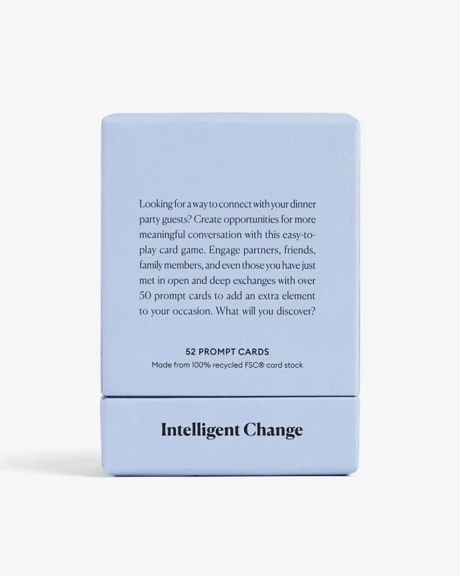 "Let's Get Closer Table Talk Card Game - Conversation Starter Cards for Meaningful Connections"