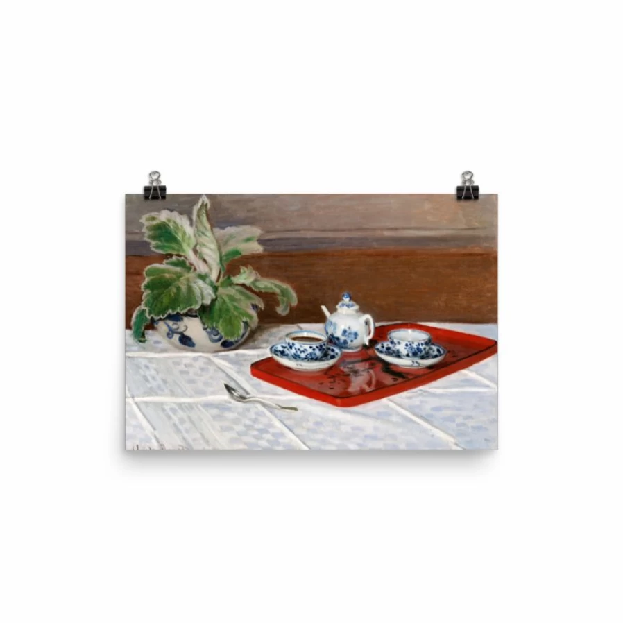 "Lone Fox 'Tea Service' Best-Selling Art Print – Premium Wall Art Decor"