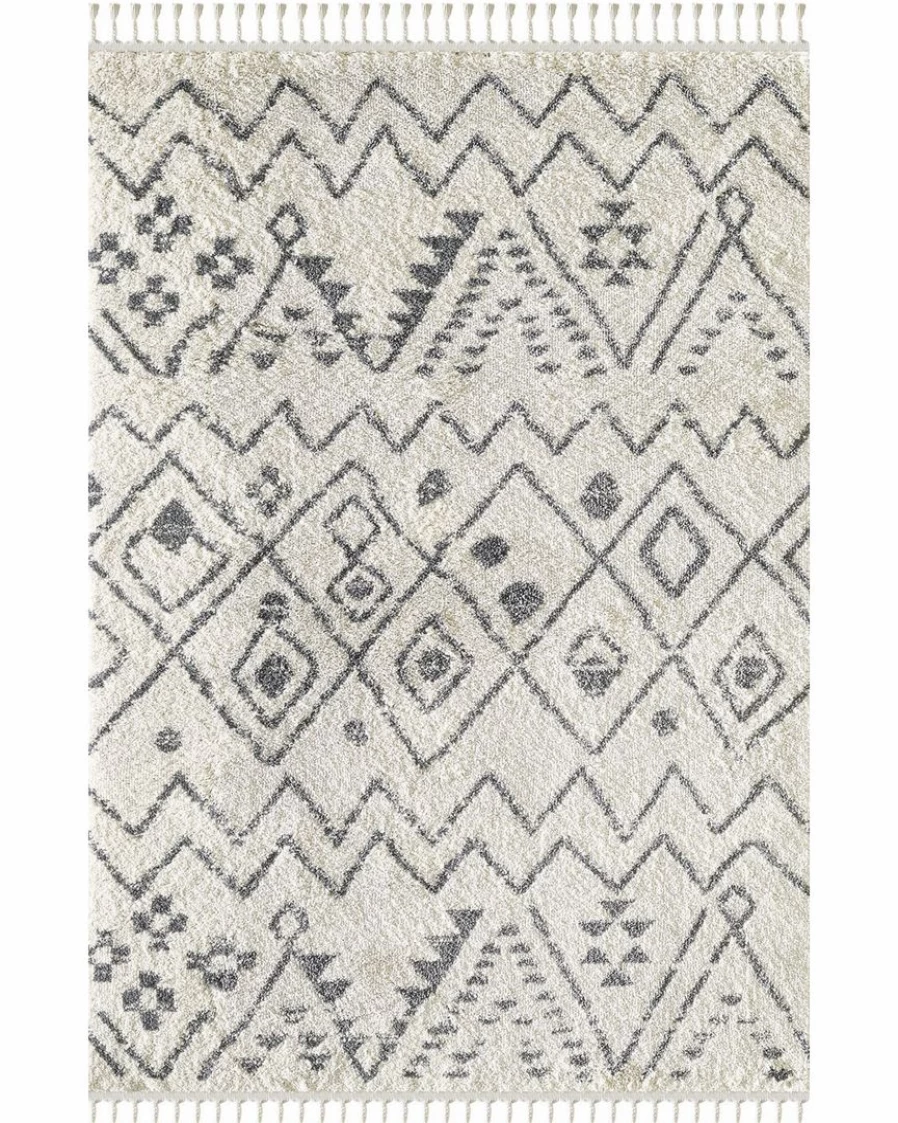 "Modern Abstract Shag Rug – Plush Soft Floor Carpet for Living Room and Bedroom"
