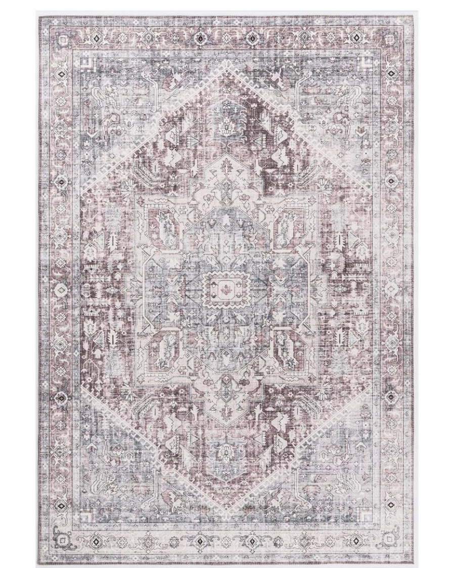 "Lone Fox Nikos Modern Area Rug - Premium Soft Floor Carpet for Living Room Bedroom"