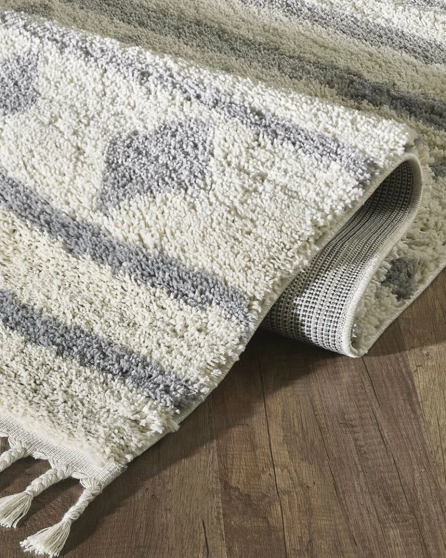 Lone Fox New Nelly Shag Rug - Soft Fluffy Shaggy Area Rug for Cozy Home Decor