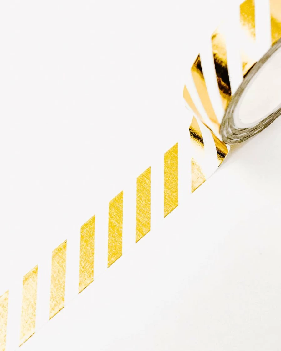 "Delilah Decorative Washi Tape – Premium Adhesive Paper for Crafting and Scrapbooking"