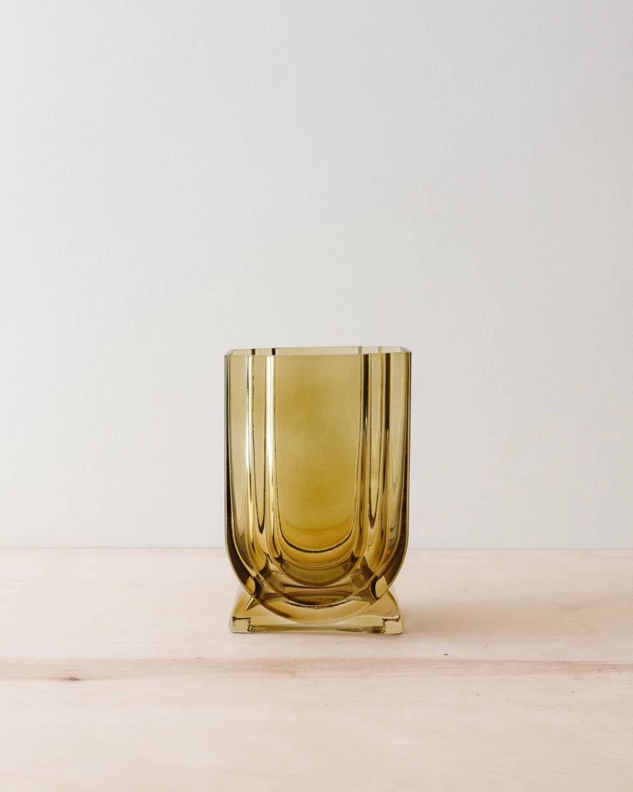 Alma Recycled Glass Vase - Creative Handmade Home Decor