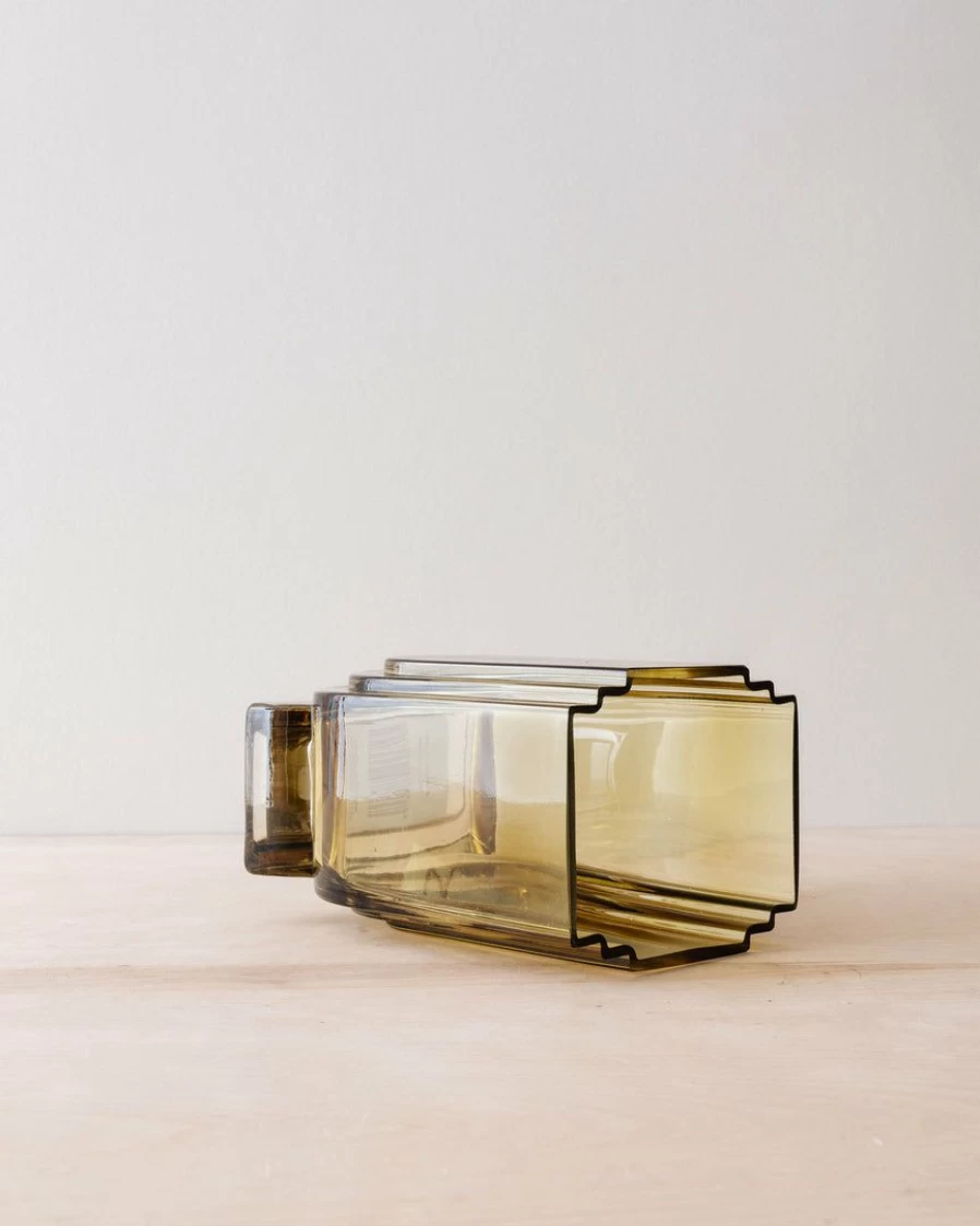 Alma Recycled Glass Vase - Creative Handmade Home Decor