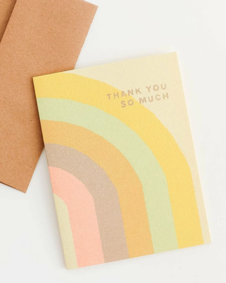 "Thank You Card - Thoughtful Appreciation Greeting Card by Daydream Prints"
