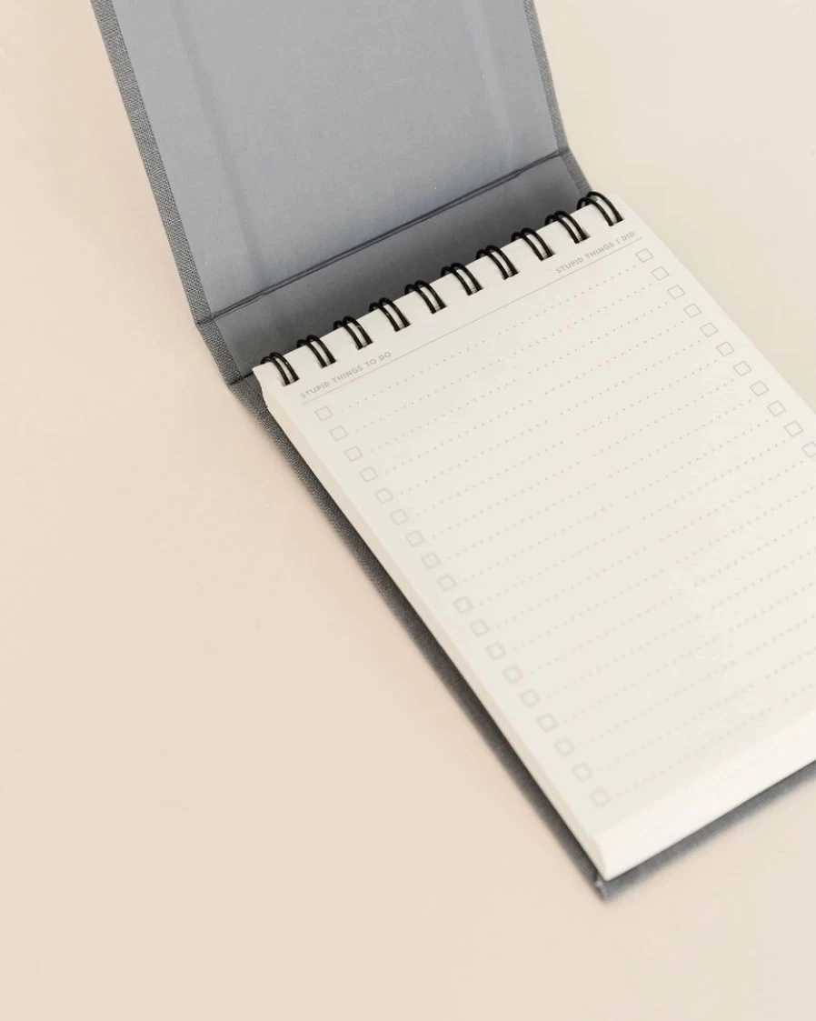 "Best Selling 'Stupid Things I Did Today' Notebook by Made Market Co. - Fun & Creative Journal for Daily Thoughts"