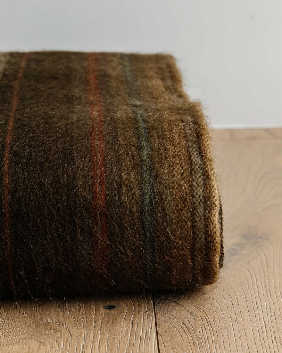 Luxury Isabel Alpaca Wool Bed Blanket – Soft Handmade Throw for Cozy Home Decor