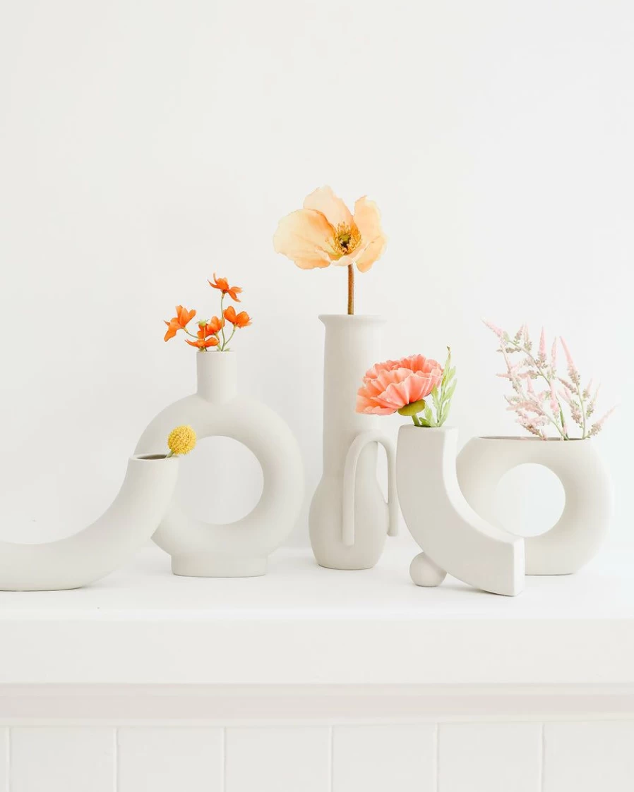 Celeste Ceramic Vases - Elegant Home Decor for Modern Interiors