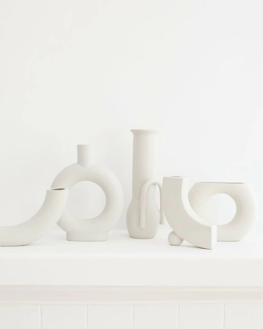 Celeste Ceramic Vases - Elegant Home Decor for Modern Interiors