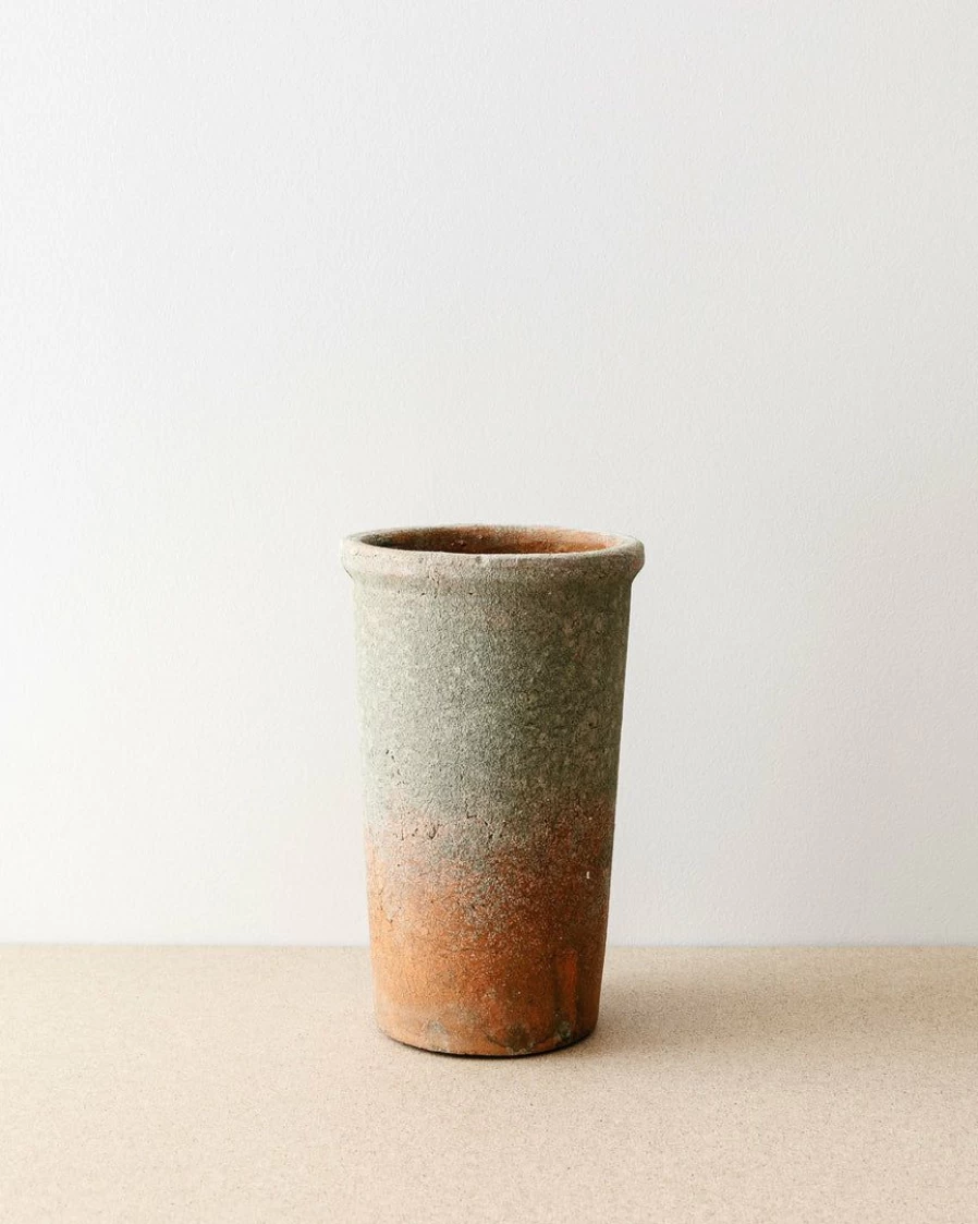 47Th & Main Large Terracotta Planter Pot - Aged Finish for Indoor Outdoor Plants