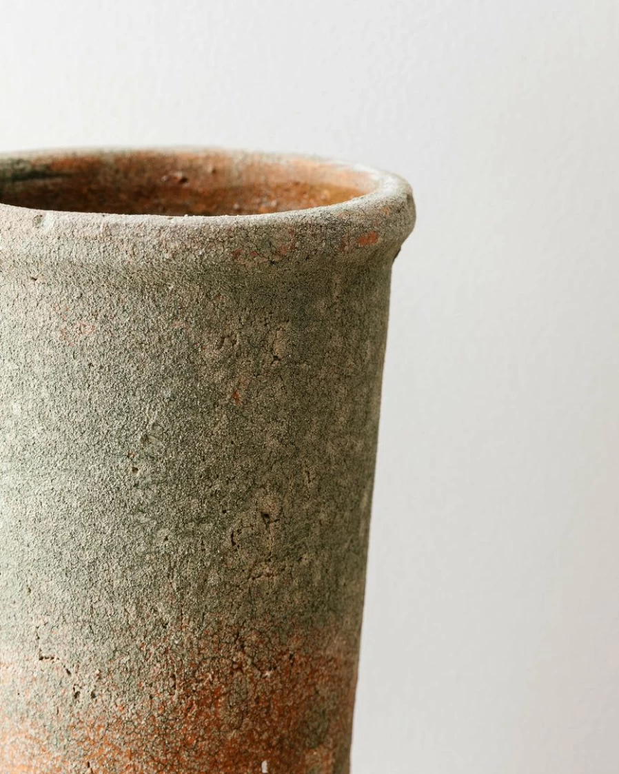 47Th & Main Large Terracotta Planter Pot - Aged Finish for Indoor Outdoor Plants