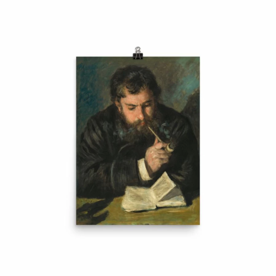 "Claude Monet Art Print - Lone Fox Impressionist Wall Decor"