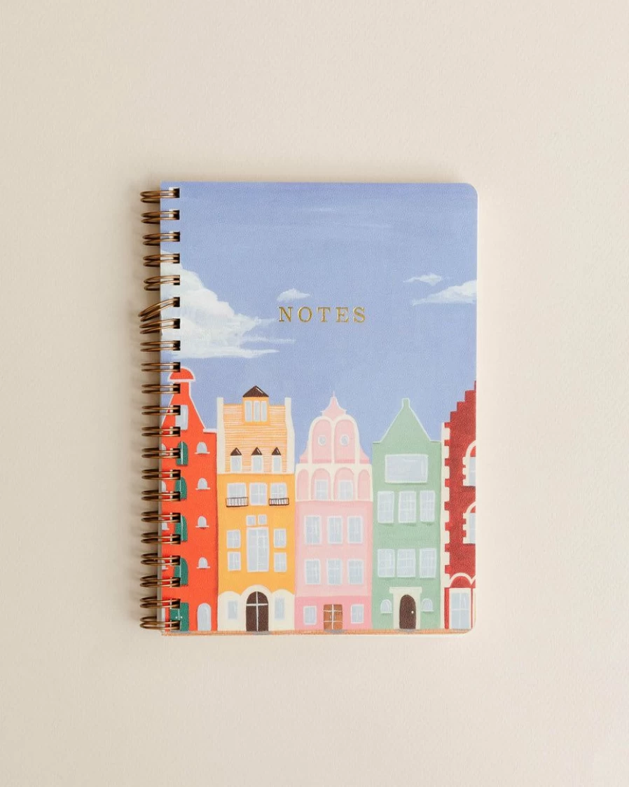 Premium Pen & Pillar Row House Notebook - Stylish Writing Journal for Notes & Sketches