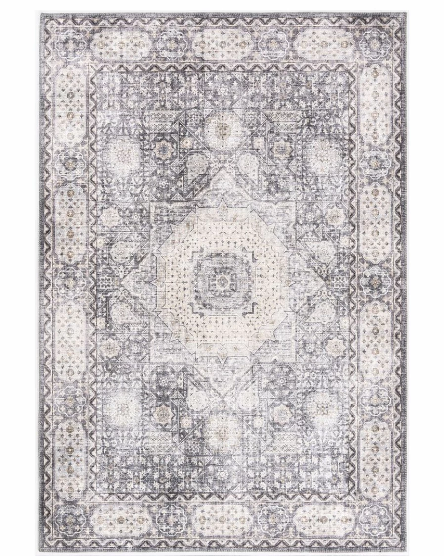 Lone Fox Mystical Magic Design Area Rug for Bohemian Home Decor