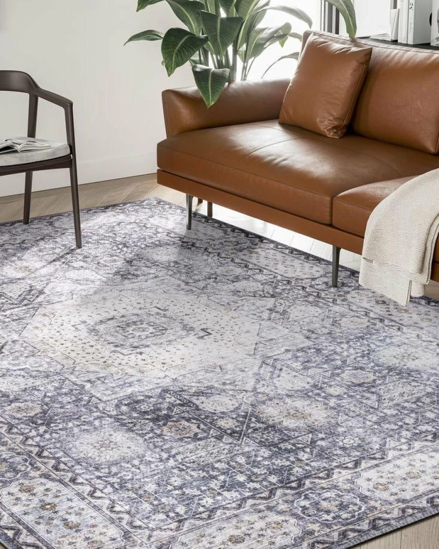 Lone Fox Mystical Magic Design Area Rug for Bohemian Home Decor
