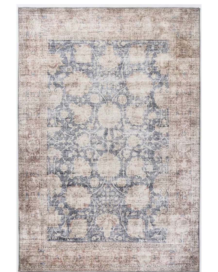 Lone Fox Emmery Modern Bohemian Area Rug - Stylish Handwoven Decor for Living Room & Bedroom