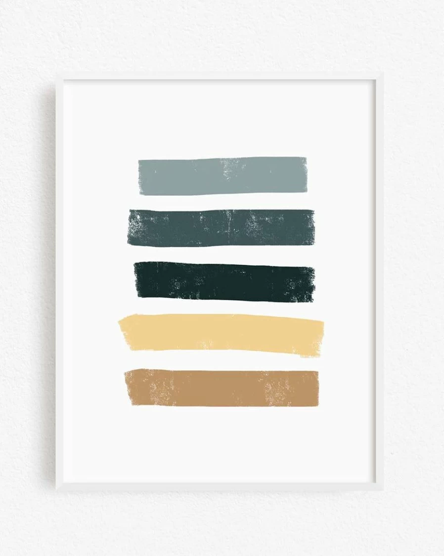 "Coastal Art Print - Beach to Ocean Landscape Wall Decor - Lone Fox Best Sellers"