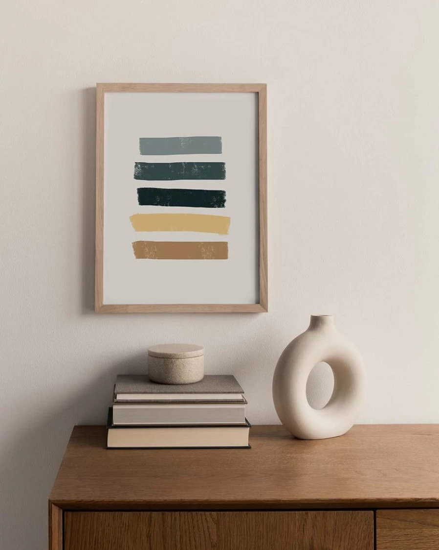 "Coastal Art Print - Beach to Ocean Landscape Wall Decor - Lone Fox Best Sellers"