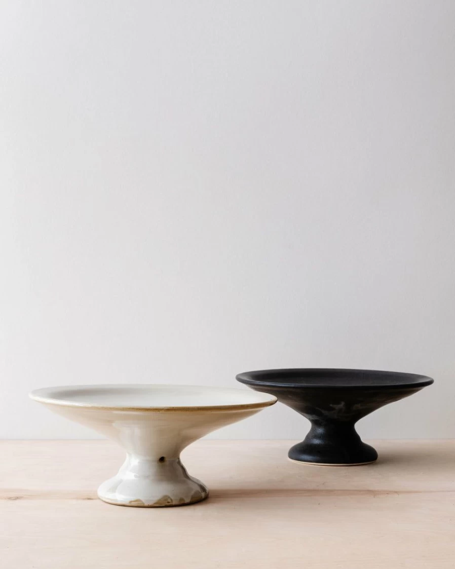 Galilee Pedestal Serving Tray with Creative Design for Home Decor