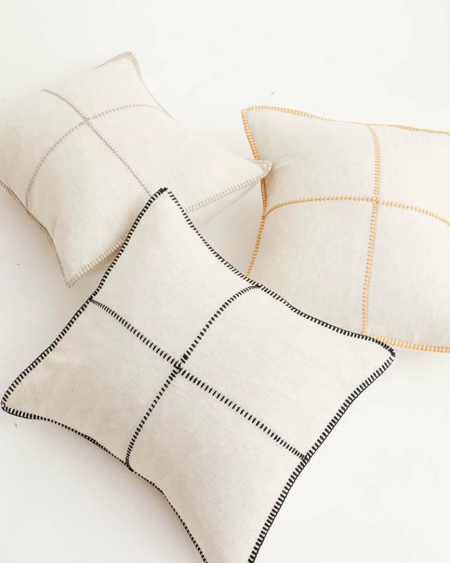 Boho Chic Buldano Patchwork Pillow Cover - Handmade Decorative Cushion Case for Home Decor